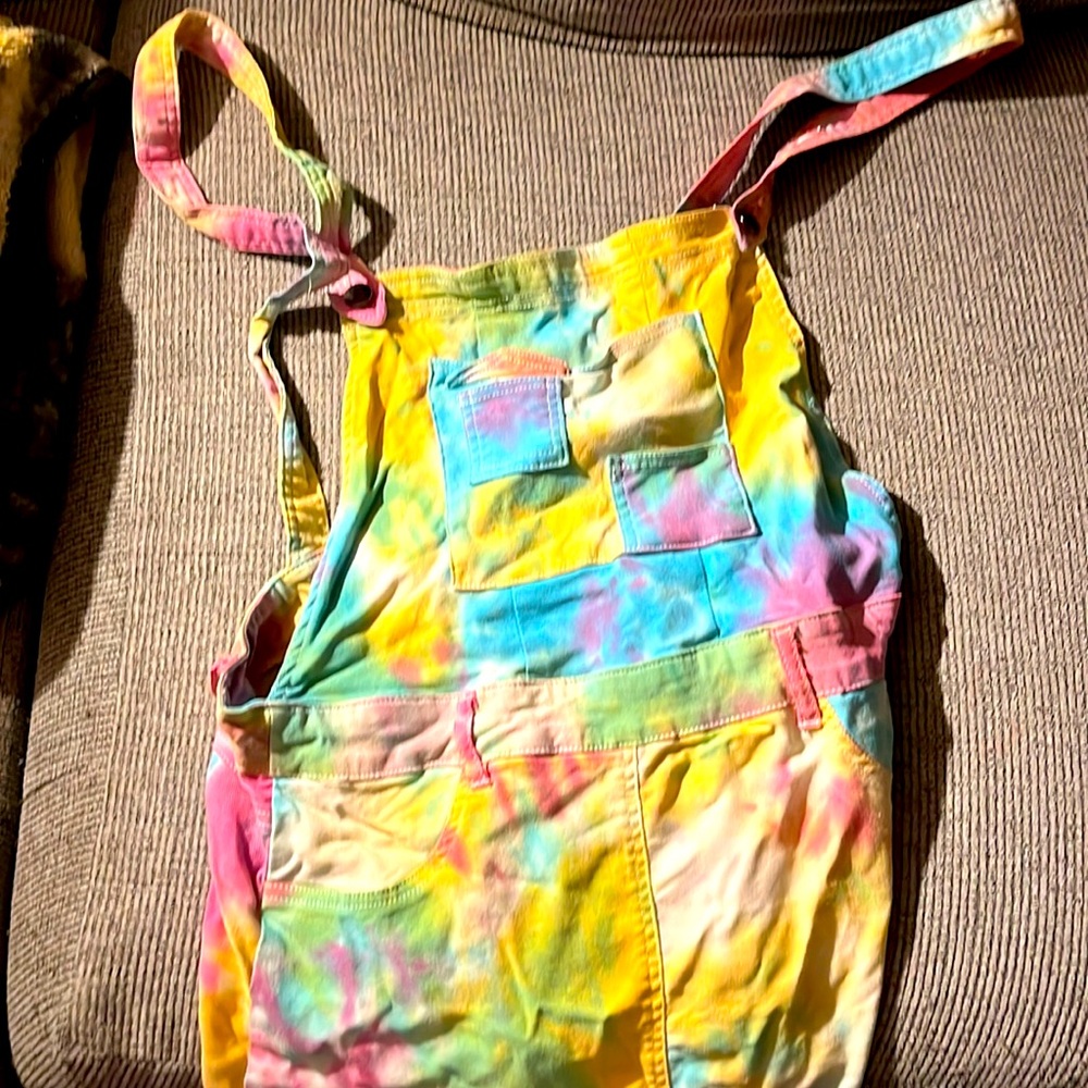 Tye Dye Overalls by like an angle